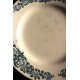 6 assiettes plates dépareillé terre de fer Alésia Marcel Longchamp