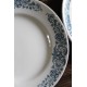 6 assiettes plates dépareillé terre de fer Alésia Marcel Longchamp