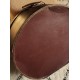 Boîte à chapeau ronde marron