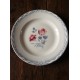 6 grandes assiettes dépareillé Digoin Sarreguemines Anglaise Terre de Fer 30 cm