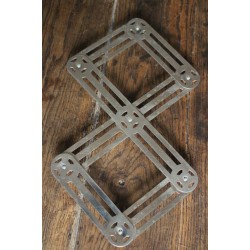 Dessous de plat accordéon métal pliant vintage