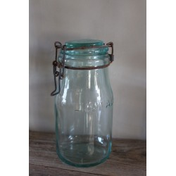 Lot 2 bocaux l'idéale verre 3/4 l 