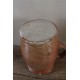 Pot en terre cuite anse rondeur vase