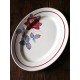 Plat Ovale Boulogne Digoin Sarreguemines Art Deco