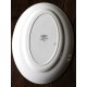 Plat Ovale Boulogne Digoin Sarreguemines Art Deco