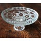 Petite Coupe sur Pied Verre ciselé transparent