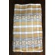Nappe rectnagle beige carreaux vintage
