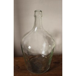 Dame Jeanne bonbonne verre transparent