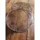 Corbeille ronde métal fil de fer