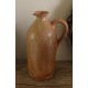 Bouteille à liqueur grès vintage anse 