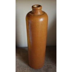 Grande bouteille à liqueur ancienne grès vintage