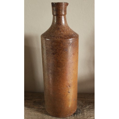 Bouteille à liqueur Grès vintage bec verseur