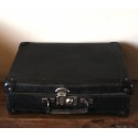 Valise ancienne noir rangement