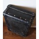 Valise ancienne noir rangement
