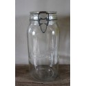 Grand bocal verre transparent Le Pratique 2 L