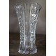 Vase verre ciselé art nouveau fleurs