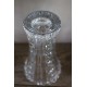 Vase verre ciselé art nouveau fleurs